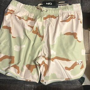 Men’s XXL NFQ shorts, desert pattern, brand new never used